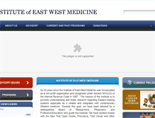 Tablet Screenshot of eastwestmed.org