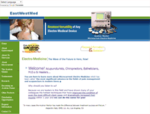 Tablet Screenshot of eastwestmed.com